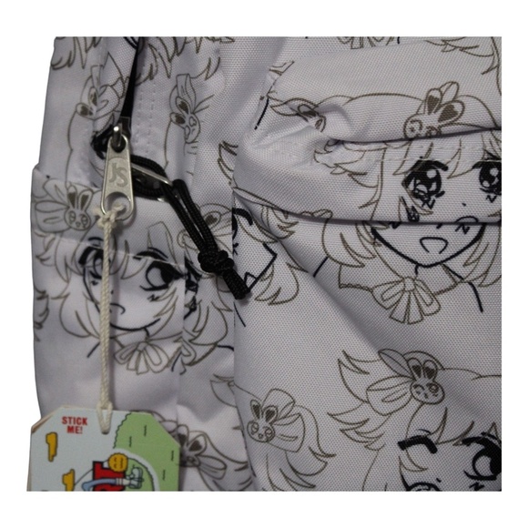 JanSport Superbreak Manga‎ Mood White Black Backpack - Picture 5 of 5